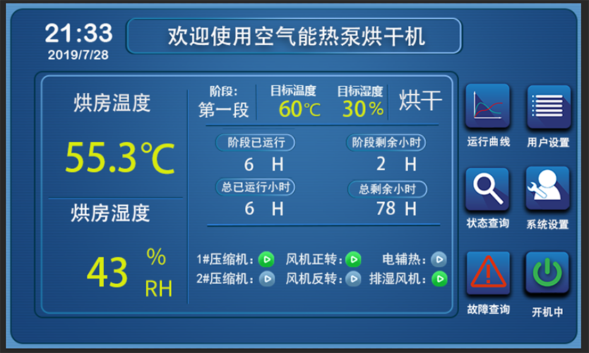 食品烘干机-控制器 - 成功案例